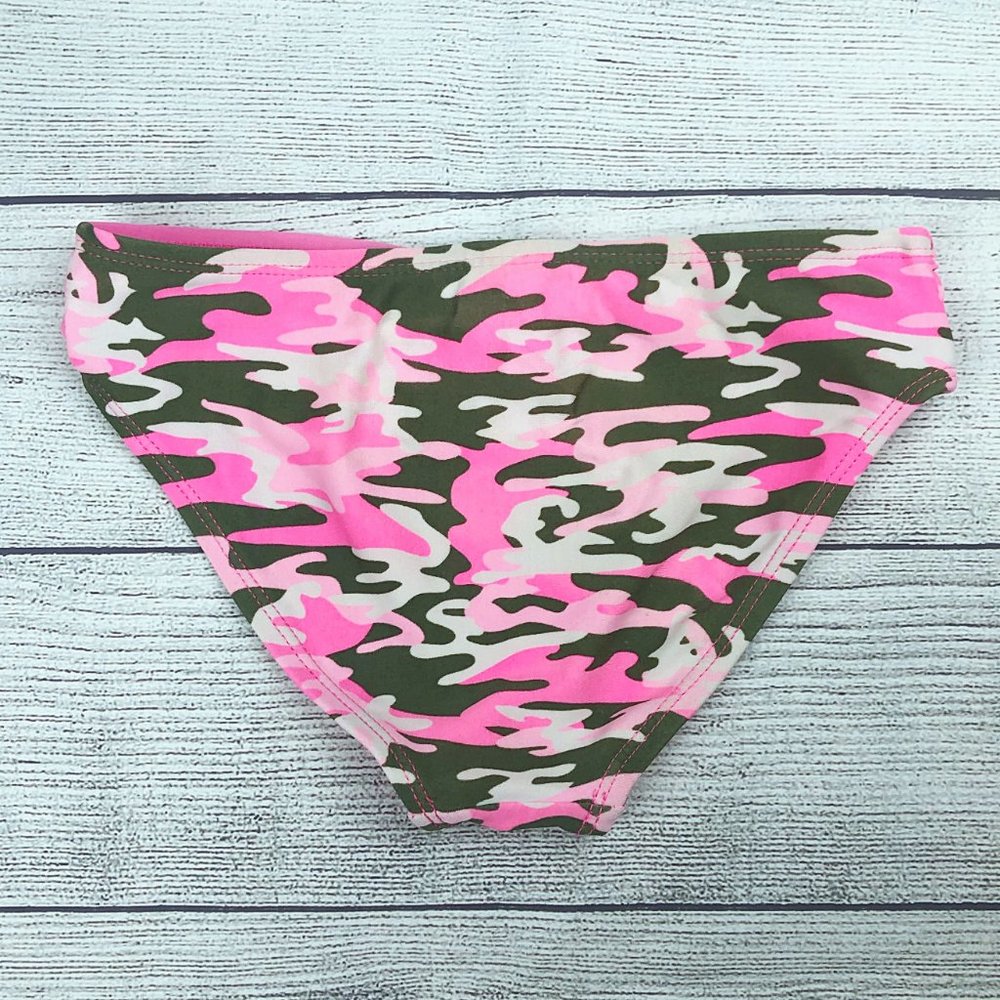 YMI Ms. America Pink Camo 2-Piece Tankini Swimsuit - Picture 6 of 8